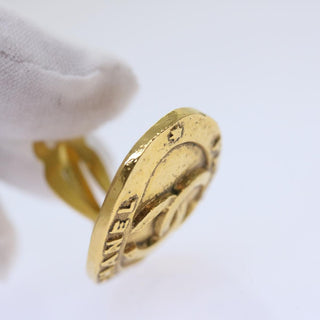 Chanel CC Hoop Clip-On Earrings Metal