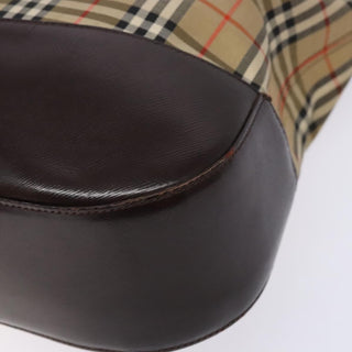 Burberry Nova Check Tote canvas check pattern