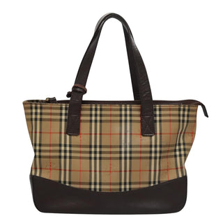 Burberry Nova Check Handbag Nova Check Canvas