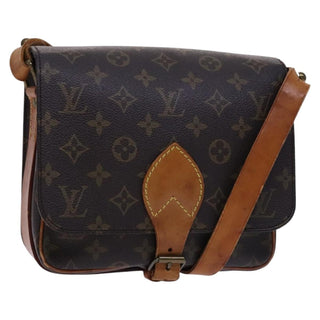 Louis Vuitton Cartouchiere Handbag Monogram Canvas