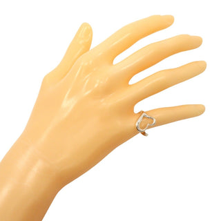 Tiffany & Co. Elsa Peretti Open Heart Ring Silver 925