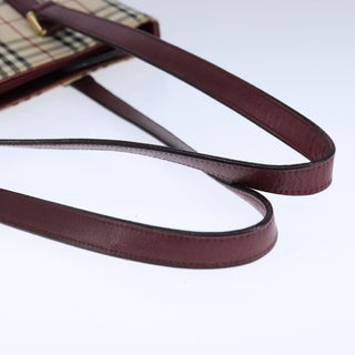 Burberry Nova Check Tote canvas check pattern