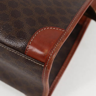 Celine Vintage Macadam Shoulder Bag Leather