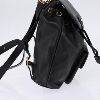 Gucci Vintage Bamboo Backpack Leather