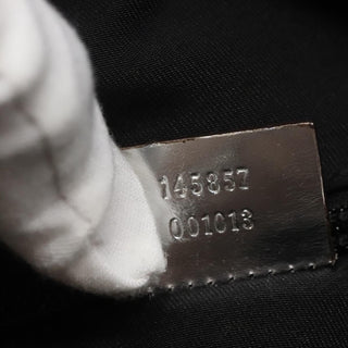 Gucci Zip Messenger Bag GG Canvas with Perforated Leather