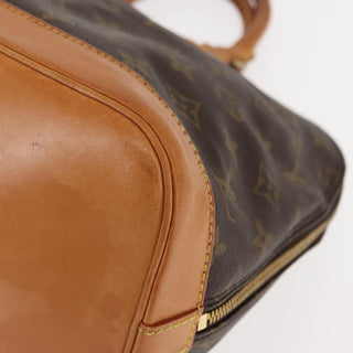 Louis Vuitton Alma Handbag Monogram Canvas