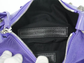 Balenciaga Le Cagole Giant Studs Shoulder Bag Leather