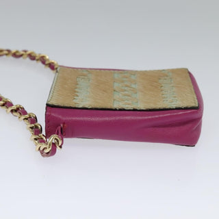 Chanel Vintage Card Case with Charm Quilted Lambskin