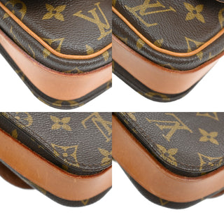 Louis Vuitton Cartouchiere Handbag Monogram Canvas