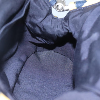 Chanel Vintage Frame Shoulder Bag Printed Canvas