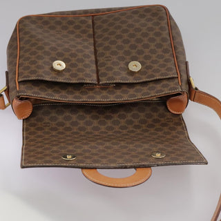 Celine Macadam Shoulder Bag PVC Leather