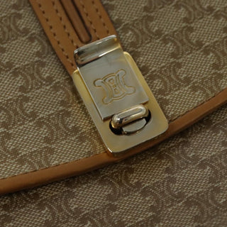 Celine Macadam Shoulder Bag PVC Leather