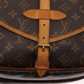 Louis Vuitton Saumur Handbag Monogram Canvas