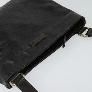 Gucci Zip Top Messenger Bag Guccissima Leather