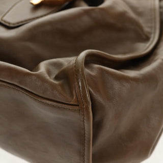 Gucci Soft Stirrup Tote Leather