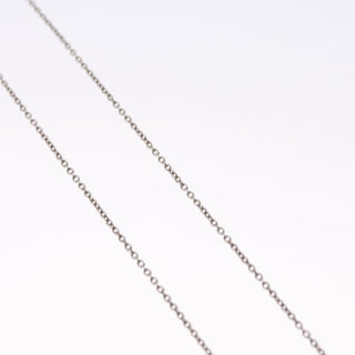 Tiffany & Co. Elsa Peretti Double Loop Pendant Necklace Silver 925