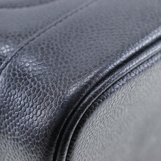 Chanel Vintage Timeless Cosmetic Case Caviar