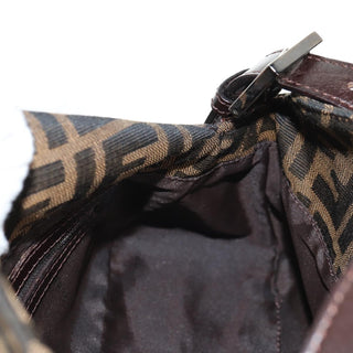 Fendi Mamma Baguette Zucca canvas