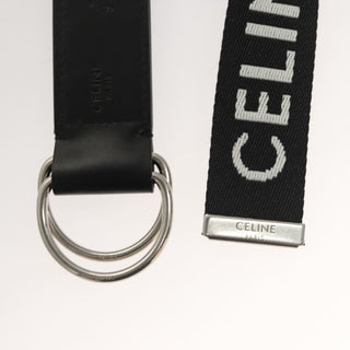 Celine Double Ring Belt Canvas