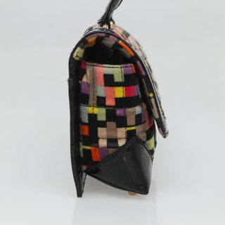 Chanel Chocolate Bar Medallion Flap Bag Quilted Calfskin