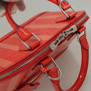 Louis Vuitton Alma Handbag Limited Edition Monogram Vernis Rayures