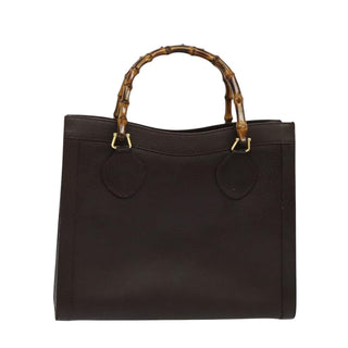 Gucci Bamboo Handle Tote Leather