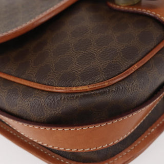 Celine Macadam Shoulder Bag PVC Leather