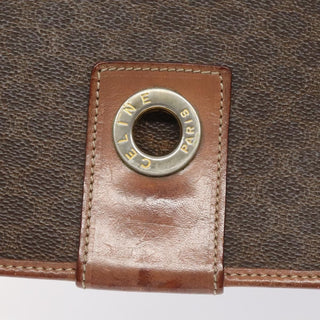 Celine Macadam Shoulder Bag PVC Leather