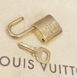 Louis Vuitton Cadenas Bag Charm Gold-plated