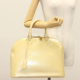 Louis Vuitton Alma Handbag Monogram Vernis