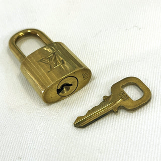 Louis Vuitton Cadenas Bag Charm Gold-plated