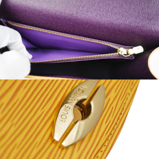 Louis Vuitton Malesherbes Handbag Epi Leather