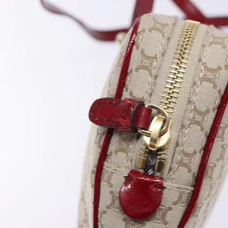 Celine Vintage Macadam Shoulder Bag Canvas