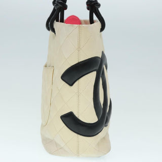 Chanel Cambon Tote Quilted Leather