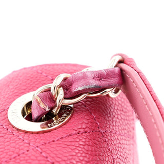 Chanel Coco Curve Flap Messenger Calfskin and Quilted Goatskin