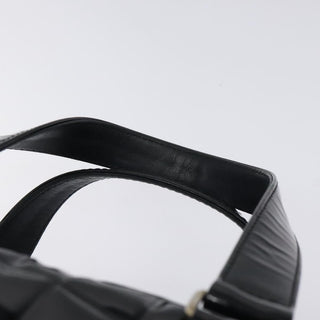 Chanel Chocolate Bar CC Bowler Bag Quilted Patent