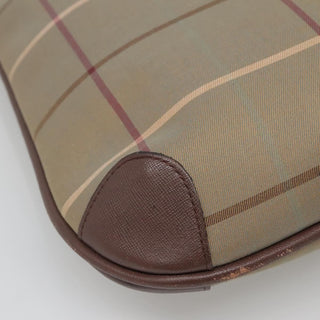 Burberry Nova Check Tote Canvas and Leather