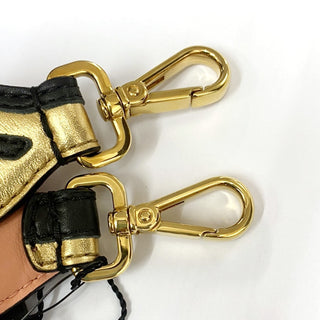 Fendi Logo Strap Leather