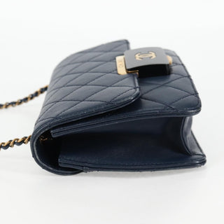 Chanel Beauty Lock Flap Bag Leather