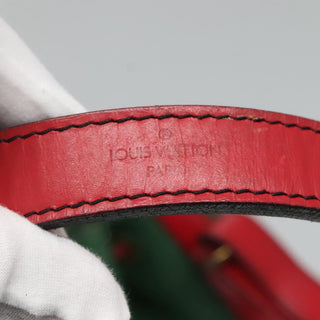 Louis Vuitton Petit Noe Handbag Two Tone Epi Leather