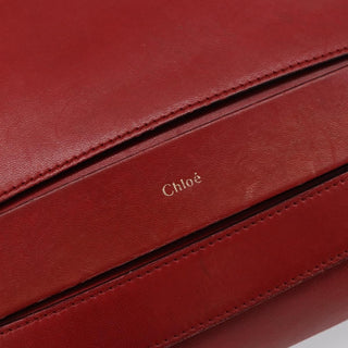 Chloe Elle Chain Clutch Leather