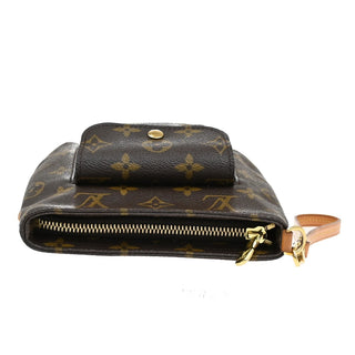 Louis Vuitton Partition Wristlet Clutch Monogram Canvas