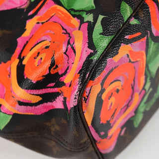 Louis Vuitton Neverfull Tote Limited Edition Monogram Roses