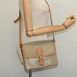 Celine Macadam Shoulder Bag PVC Leather