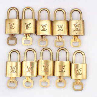 Louis Vuitton Cadenas Bag Charm Gold-plated