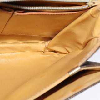 Celine Vintage Macadam Shoulder Bag Canvas and Leather