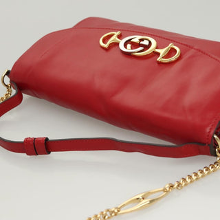 Gucci Zumi Shoulder Bag Leather