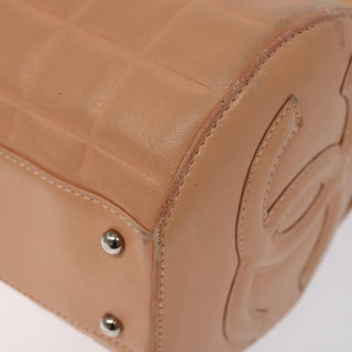 Chanel Chocolate Bar Barrel Bag Quilted Leather