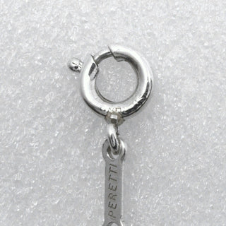 Tiffany & Co. Elsa Peretti Bean Pendant Necklace Sterling Silver