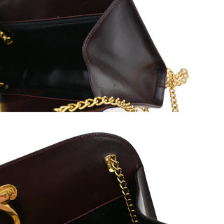 Salvatore Ferragamo Gancini Chain Shoulder bag Leather